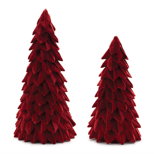 Fabric Pine Tree (Set of 2) -Ship Only