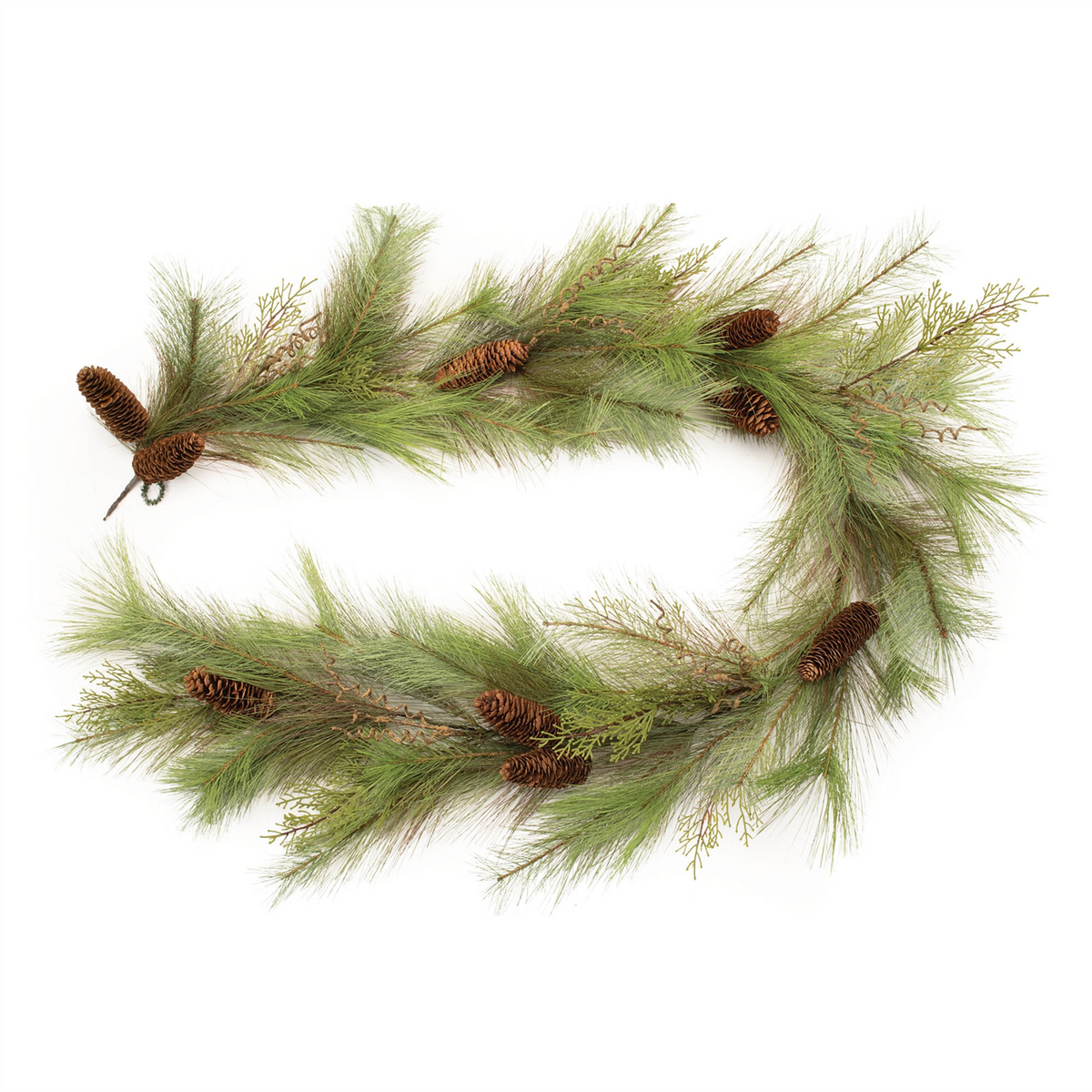Pine Garland 6'L PVC -Ship Only