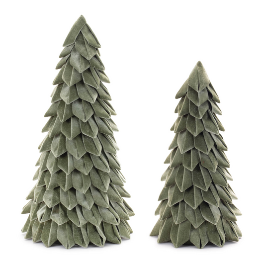 Fabric Pine Tree (Set of 2) -Ship Only