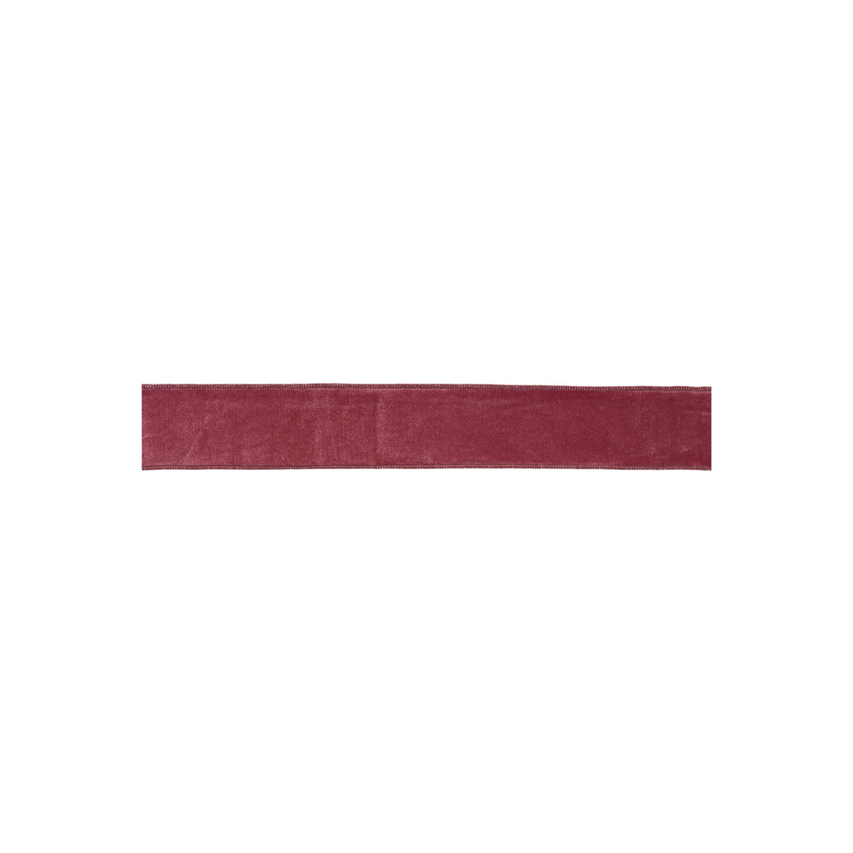 Mauve Red Wired Ribbon 2.5" x 10 Yds.