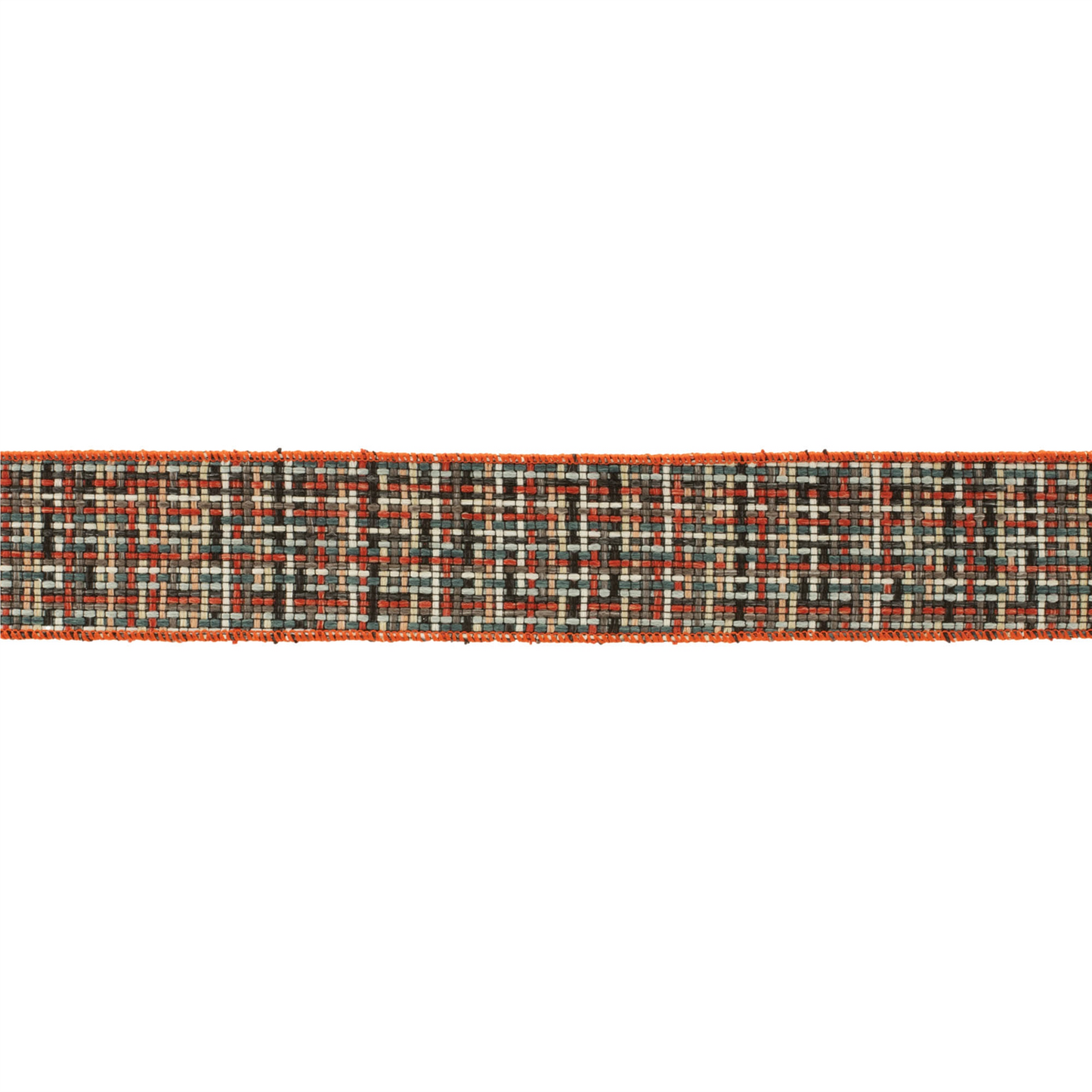 Checkered Woven Wired Ribbon (Set of 2)