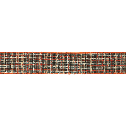 Checkered Woven Wired Ribbon (Set of 2)