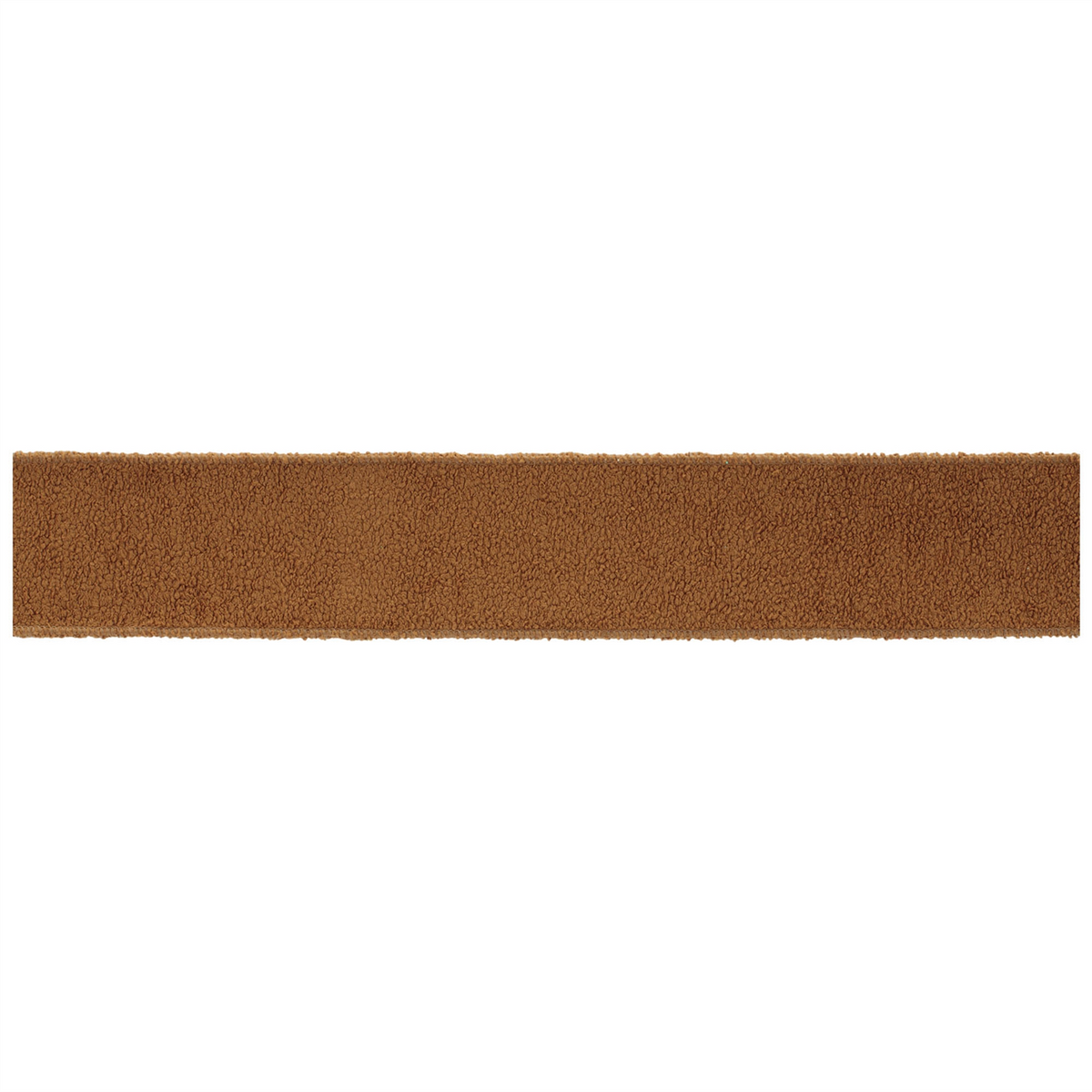 Fuzzy Brown Wired Ribbon (Set of 2) -Ship Only