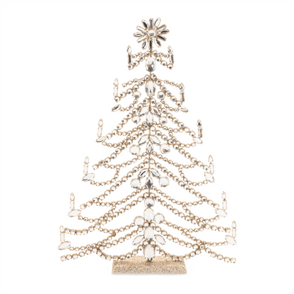 Jewel Christmas Tabletop Tree 17"H