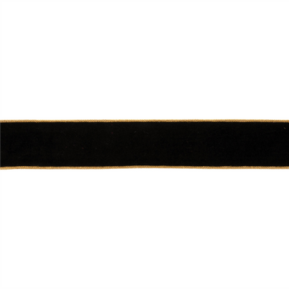Black Wired Ribbon (Set of 2)