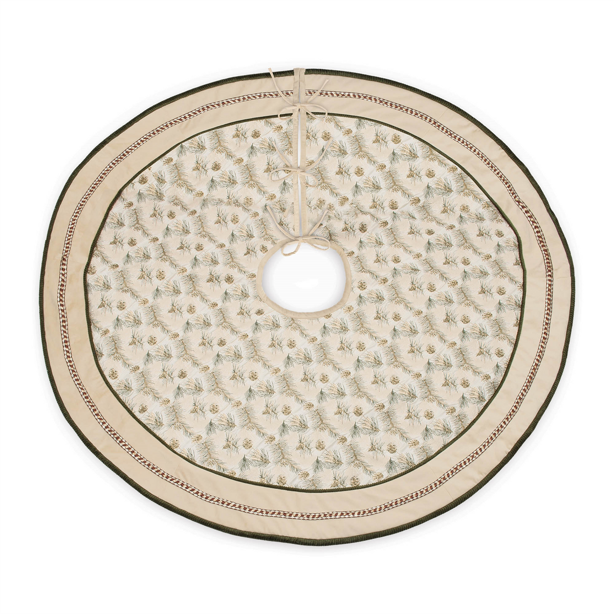 Tree Skirt 48”D Polyester -Ship Only