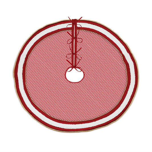 Tree Skirt 48”D Cotton -Ship Only