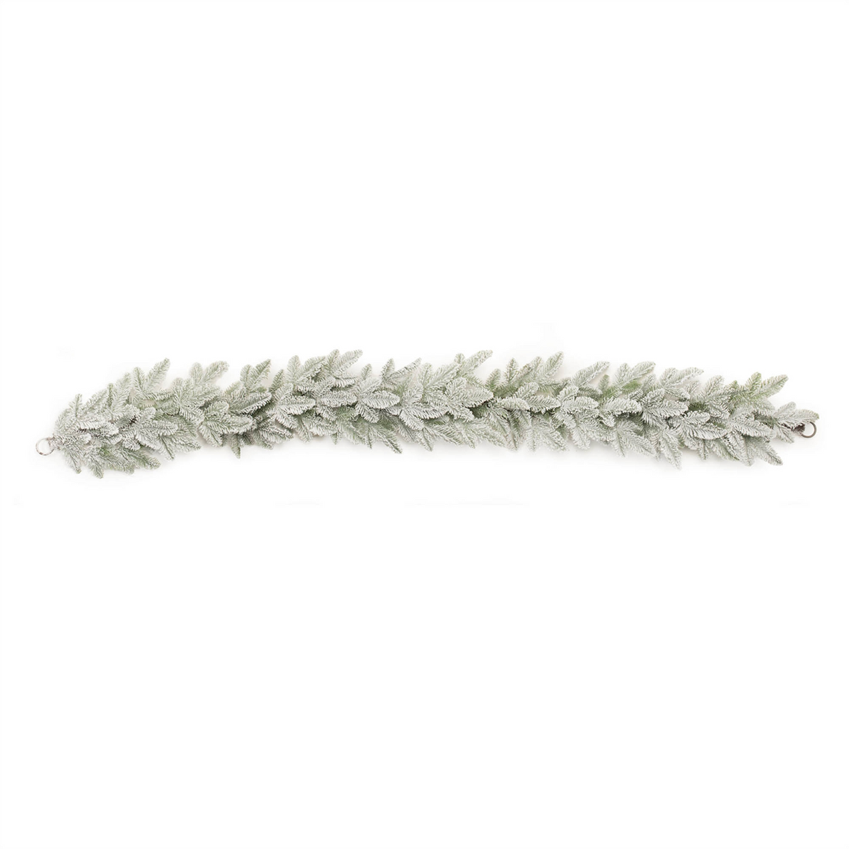 Flocked Pine Garland 72”L Plastic -Ship Only