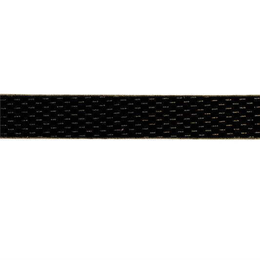 2.5” x 5 Yds. Wired Polyester (Set of 2) -Ship Only