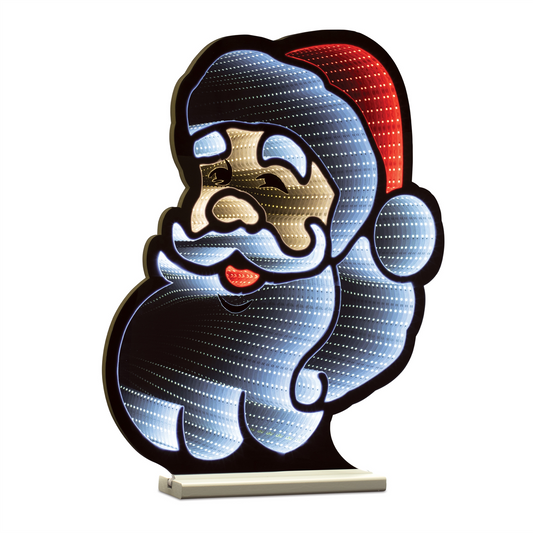 Santa Head Ekkolight 24"H -Ship Only