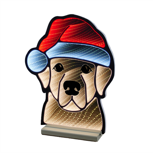 Holiday Dog Ekkolight 16.5"H -Ship Only