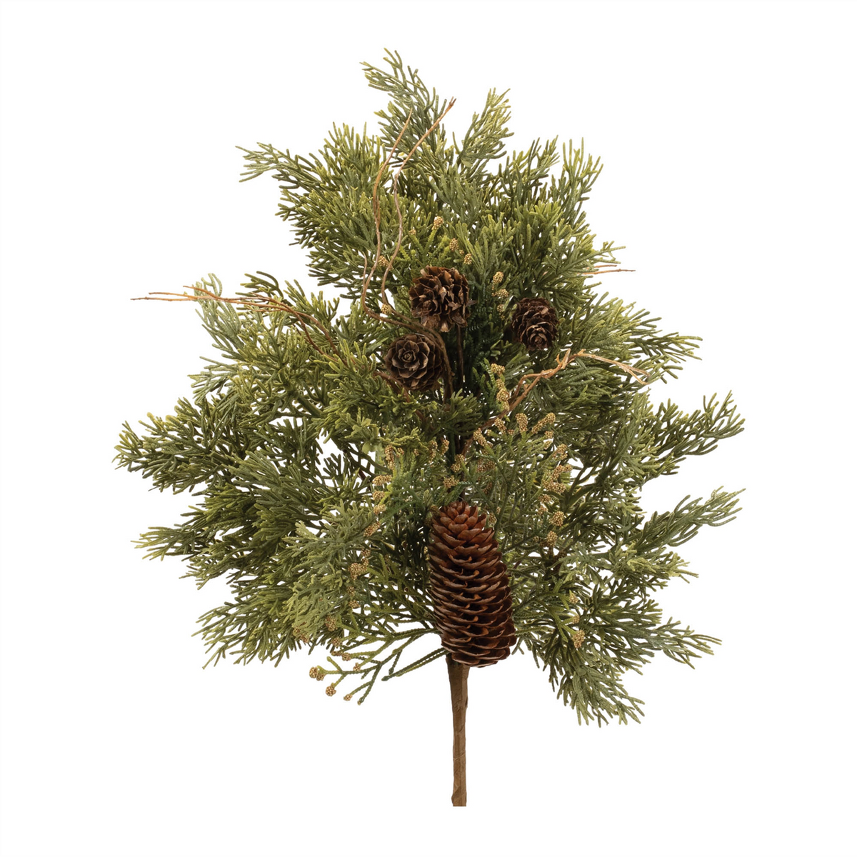 Pine Spray (Set of 6) 20”H Plastic -Ship Only