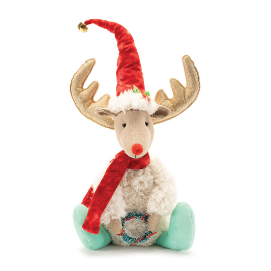 Plush Reindeer Shelf Sitter 20"H -Ship Only