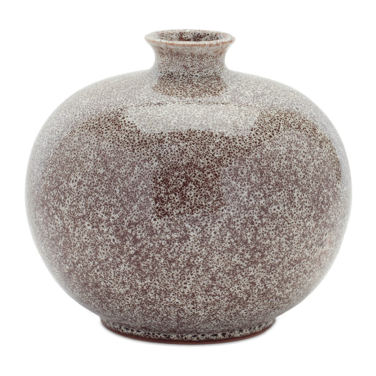 Vase (Set of 2) 7"D x 6.75"H Ceramic -Ship Only