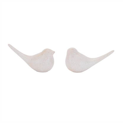 Ceramic Bird Figurine (Set of 4)