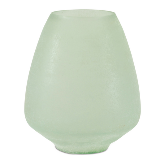 Green Glass Vase -Ship Only