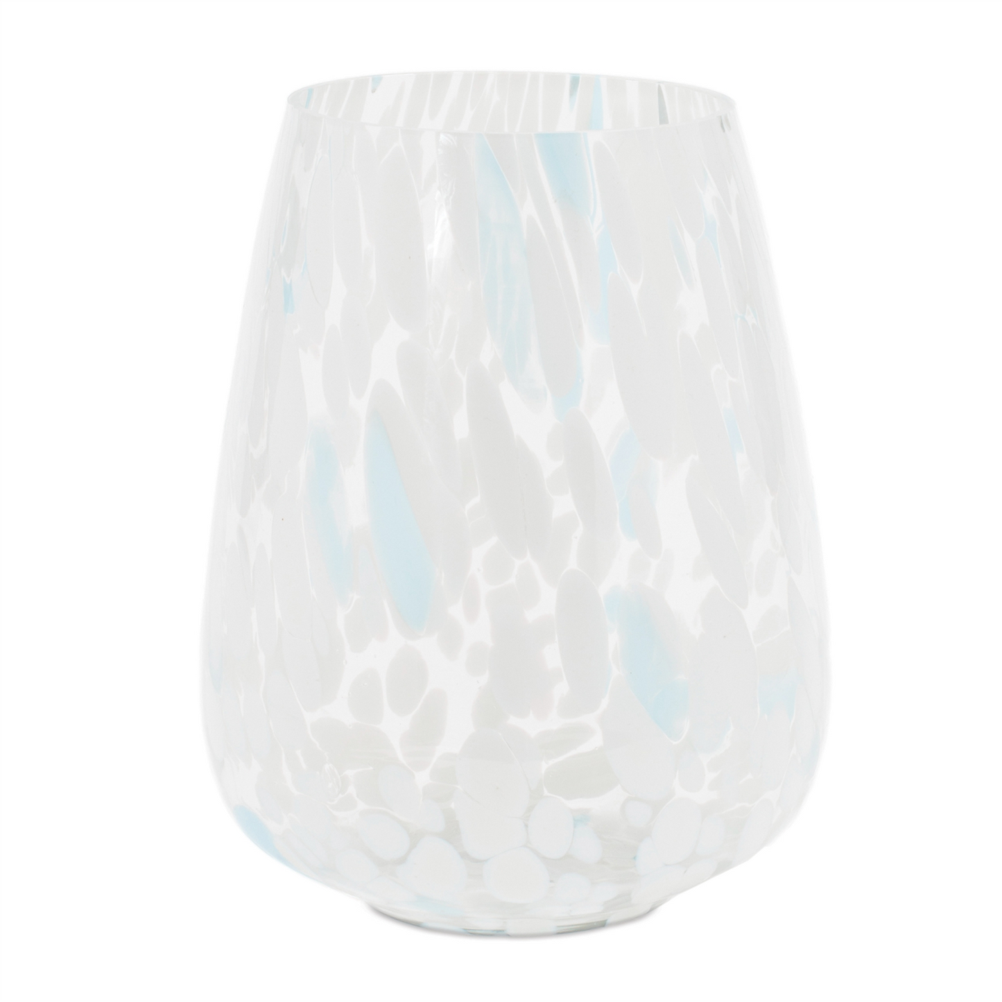 Painted Glass Candle Holder Vase (Set of 4)
