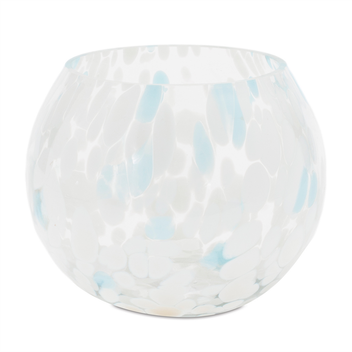 Painted Glass Candle Holder Vase (Set of 4)