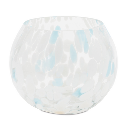 Painted Glass Candle Holder Vase (Set of 4)