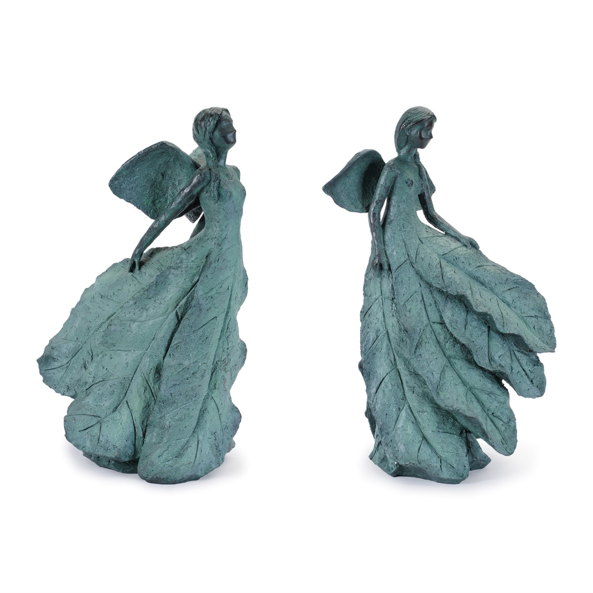 Stone Garden Fairy Statue (Set of 2) -Ship Only