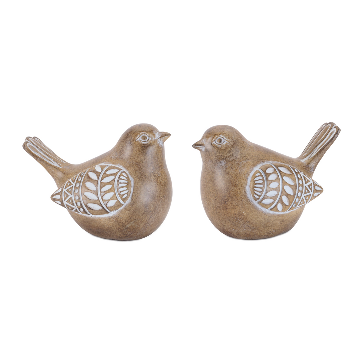 Bird (Set of 2) 3.5"H Resin -Ship Only