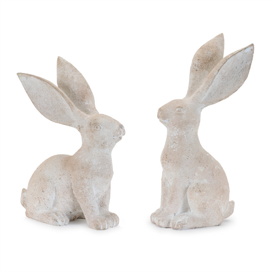 Long Ear Rabbit Figurine (Set of 4) -Ship Only