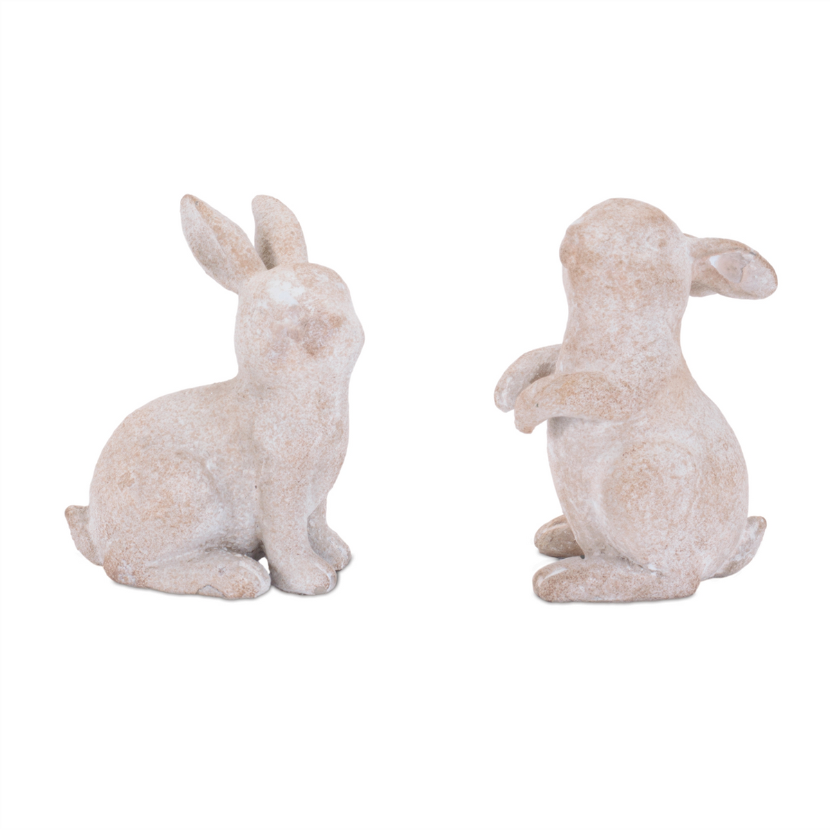 Bunny (Set of 12) 3.5"H, 3.75"H Resin -Ship Only