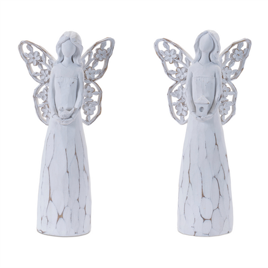 Butterfly Wing Angel Figurine (Set of 4) -Ship Only