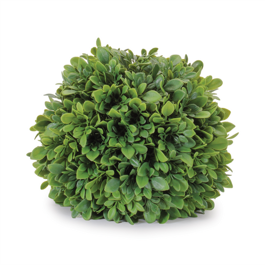 Boxwood Foliage Orb (Set of 2) -Ship Only