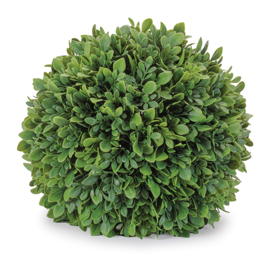 Boxwood Foliage Orb (Set of 2) -Ship Only