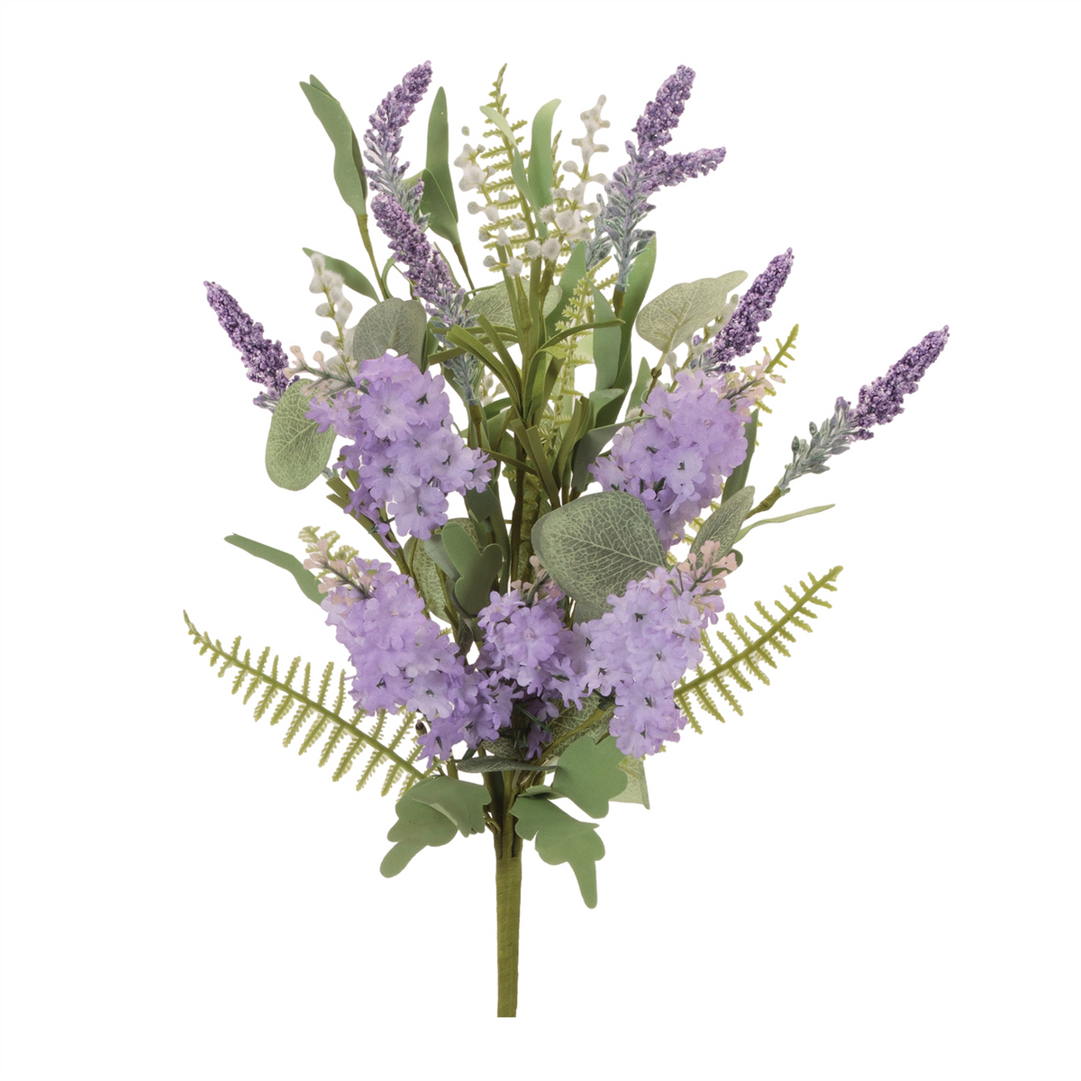 Mixed Lavender Bush (Set of 2) 22.5”H Polyester -Ship Only