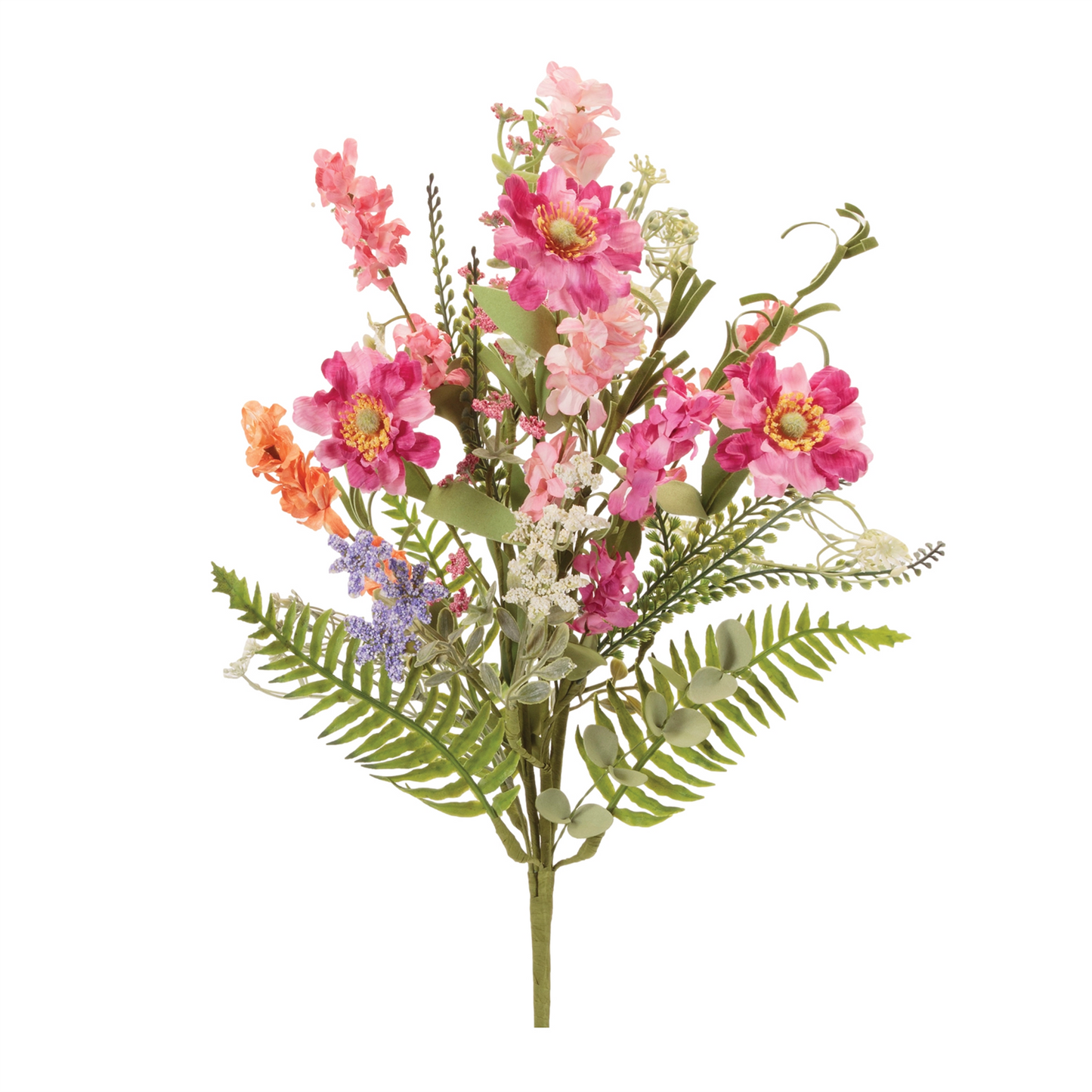 Mixed Daisy Floral Bush (Set of 2)
