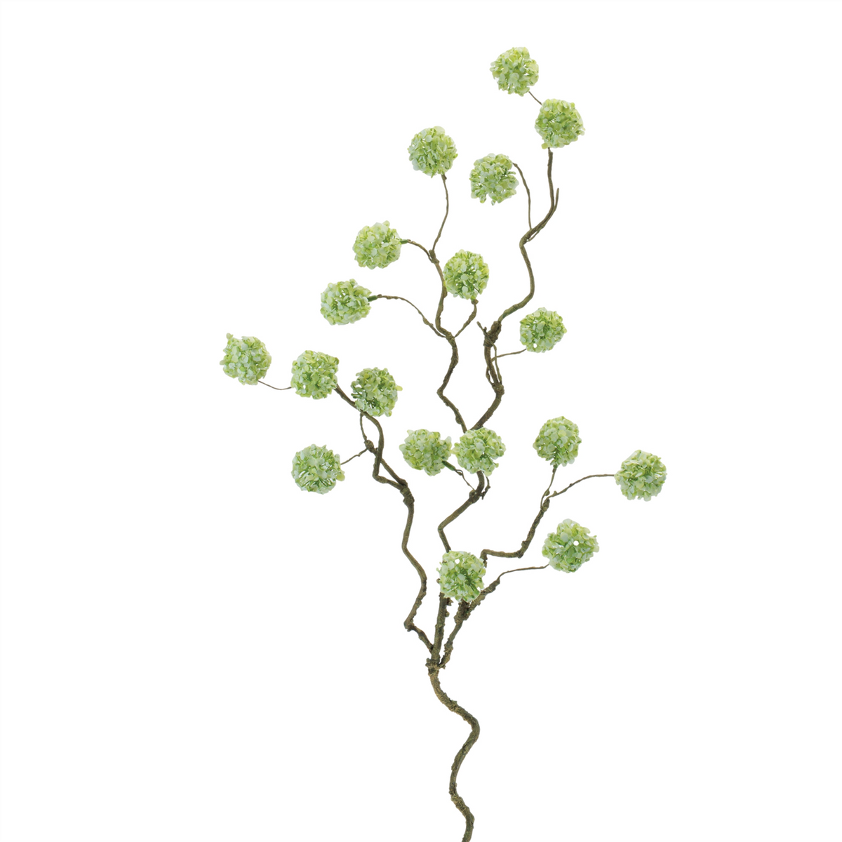 Snowball Floral Branch (Set of 6) -Ship Only