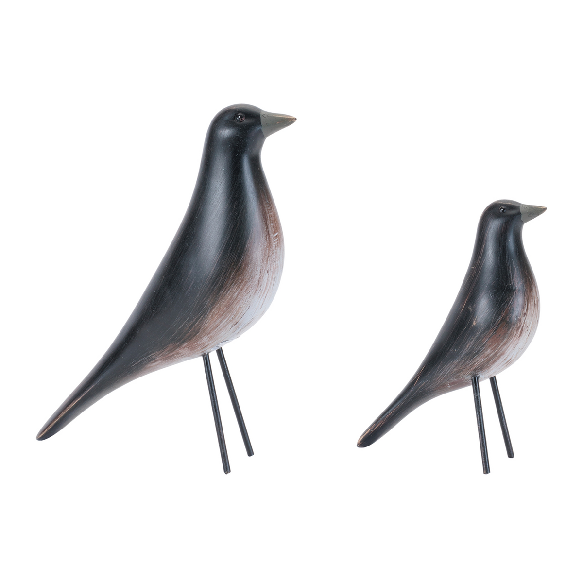 Modern Bird Figurine (Set of 2) -Ship Only