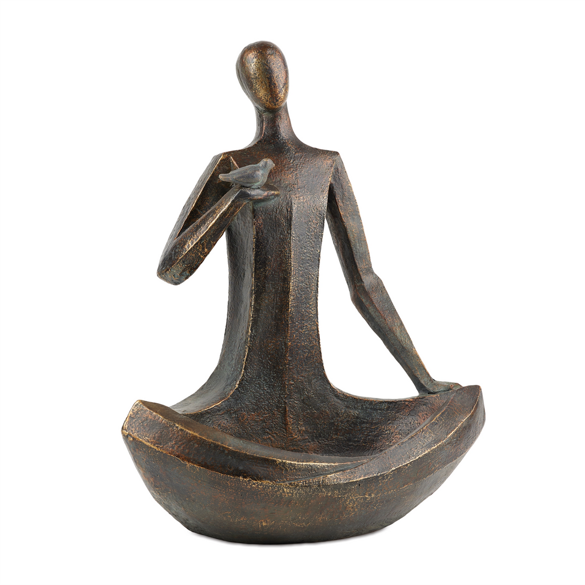 Copper Garden Statue