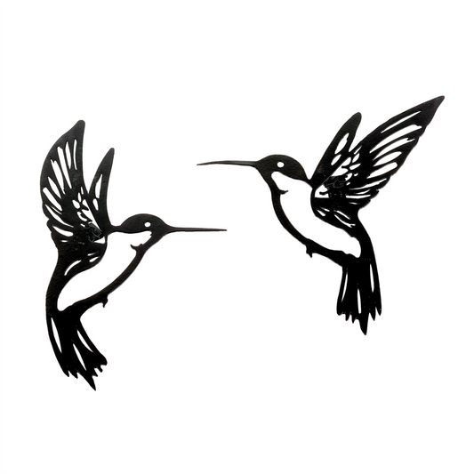 Hummingbird (Set of 6) 6”H Metal -Ship Only