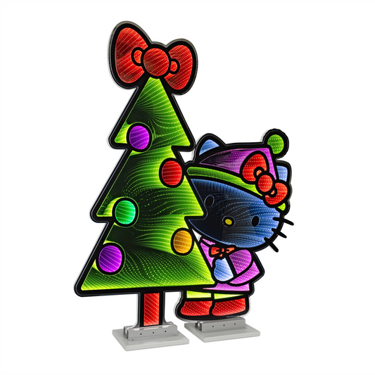Hello Kitty w/Christmas Tree Ekkolight -Ship Only
