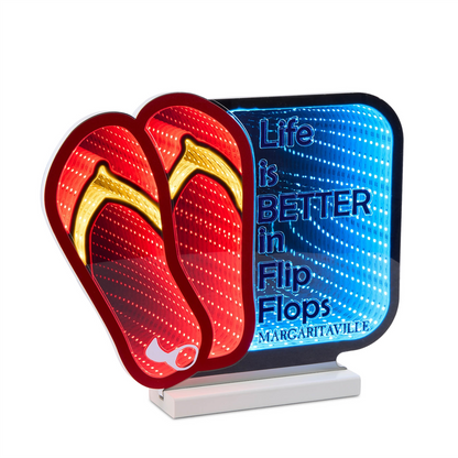 Margaritaville Flip Flop EkkoLight 12"H