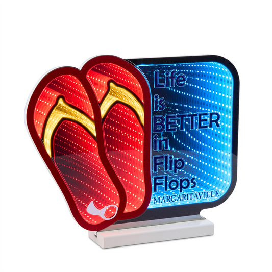 Margaritaville Flip Flop EkkoLight 12"H -Ship Only