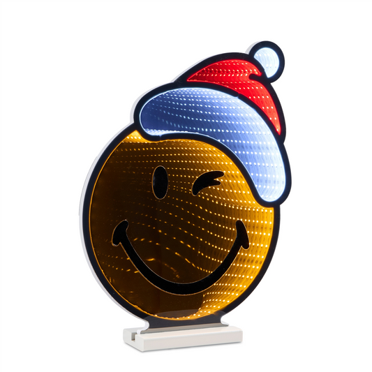 SmileyWorld(R) Holiday Santa Ekkolight 16"H -Ship Only
