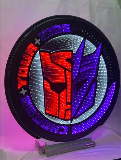 Transformers Chose Your Side Ekkolight 24"H