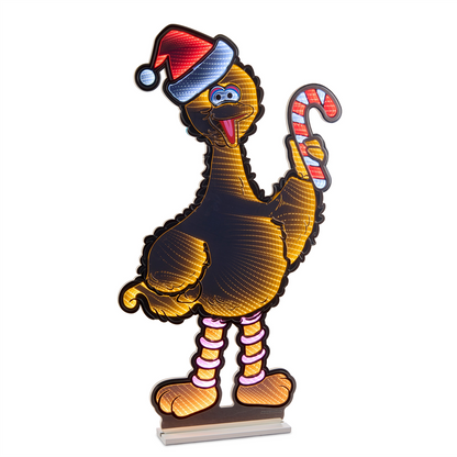 Sesame Street Big Bird Ekkolight 47"H Acrylic UL Plug
