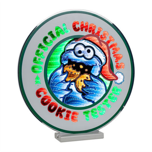 Sesame Street Holiday Cookie Sign Ekkolight 16"H -Ship Only