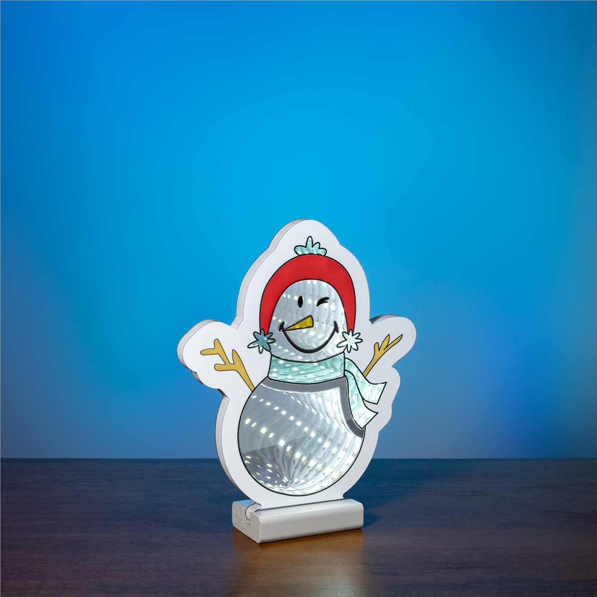 SmileyWorld® Snowman Ekkolight 8.75"H