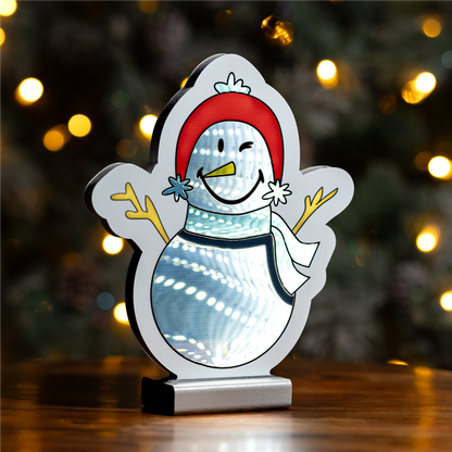 SmileyWorld® Snowman Ekkolight 8.75"H