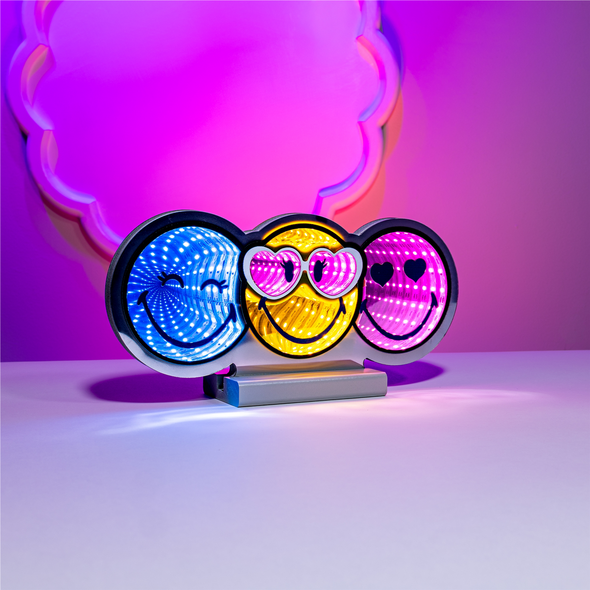 SmileyWorld® Trio Smiley Ekkolight 11.5"L -Ship Only