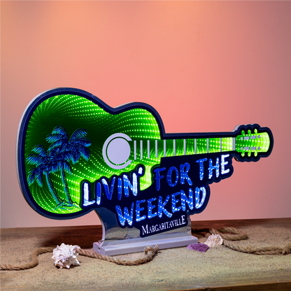Margaritaville Livin for the Weekend Guitar Ekkolight 27.5"L