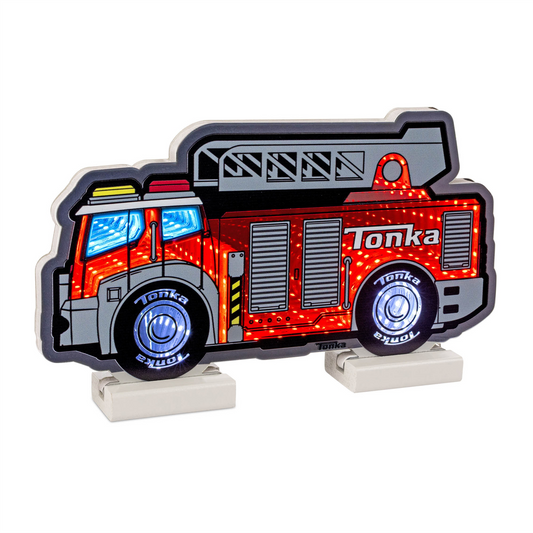 Tonka Firetruck Ekkolight 7.25"H -Ship Only