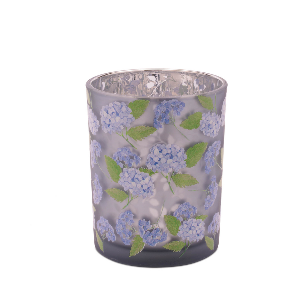 Candle Holder (Set of 2) 4"D x 5"H, 4.5"D x 7"H Glass -Ship Only