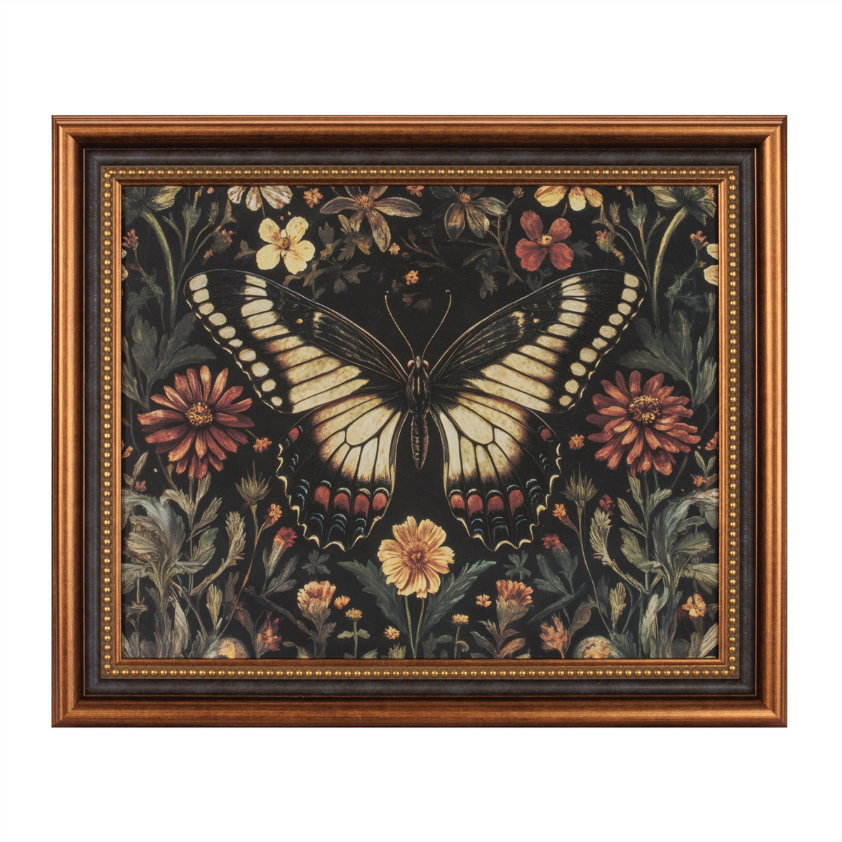 Framed Butterfly Print (Set of 2) 24"L x 20"H Canvas -Ship Only